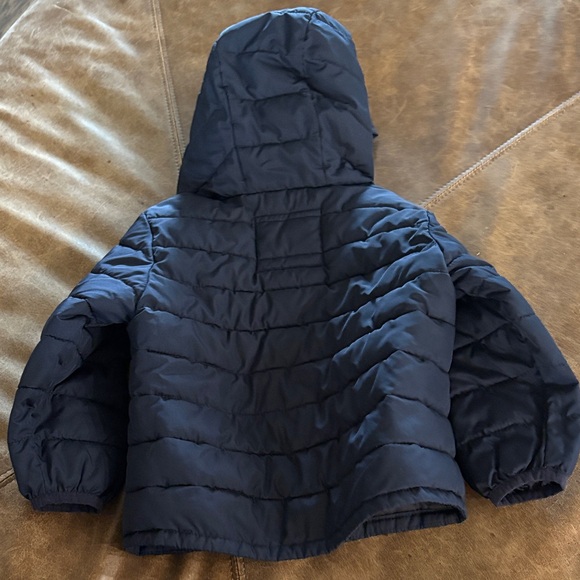 GAP Navy Kids Puffer Coat - Picture 4 of 5